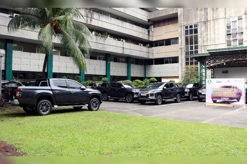 95 Mitsubishi Strada units recently turned over to NIA