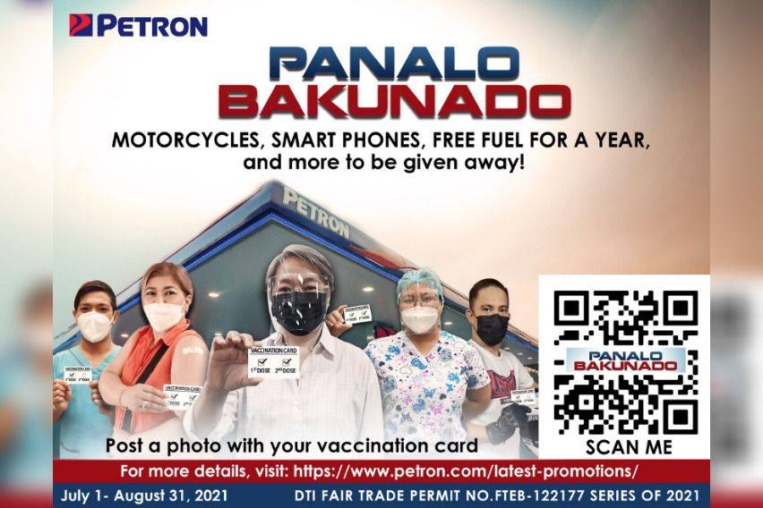 Petron's Panalo Bakunado promo