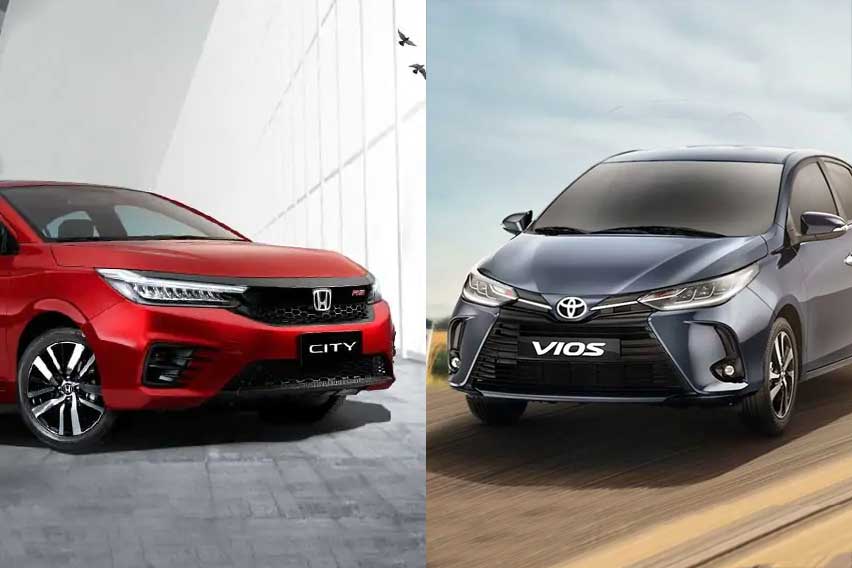 Subcompact Sedan Showdown Honda City Vs Toyota Vios