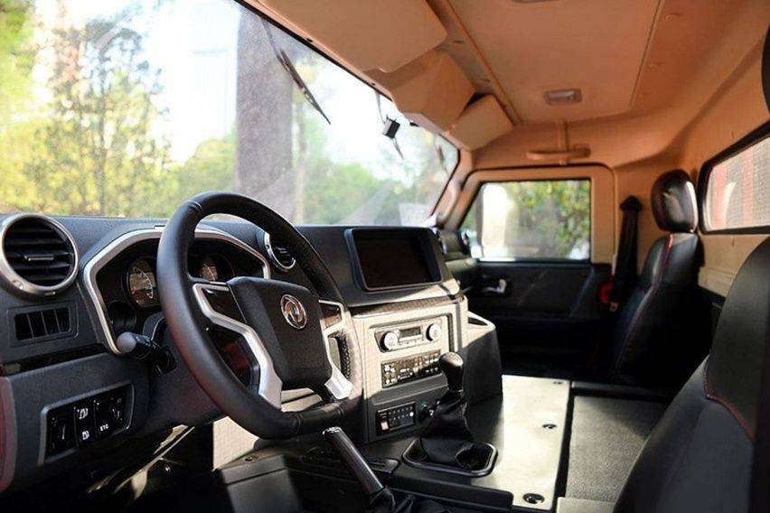 dongfeng fearless M50 cabin