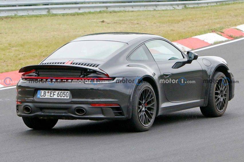 porsche 911 test mule