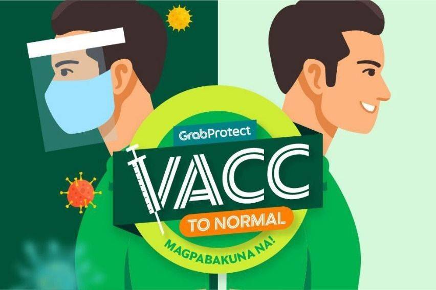 Grab Philippines' Vacc to Normal campaign