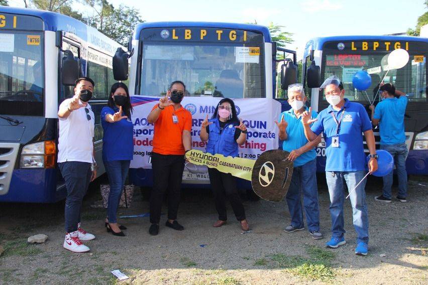 HTB Cabanatuan PUVMP turnover in Ilocos