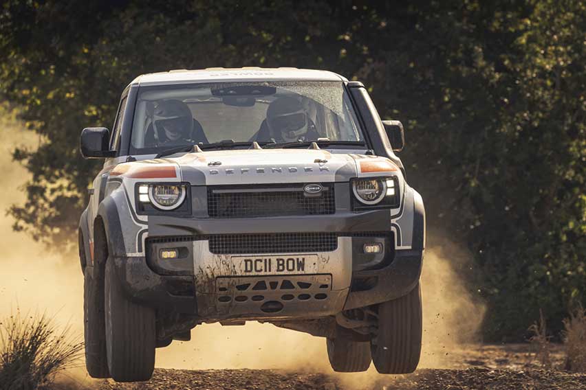 Rally ready: The Land Rover Bowler Defender Challenge Land Rover Bowler Defender Challenge