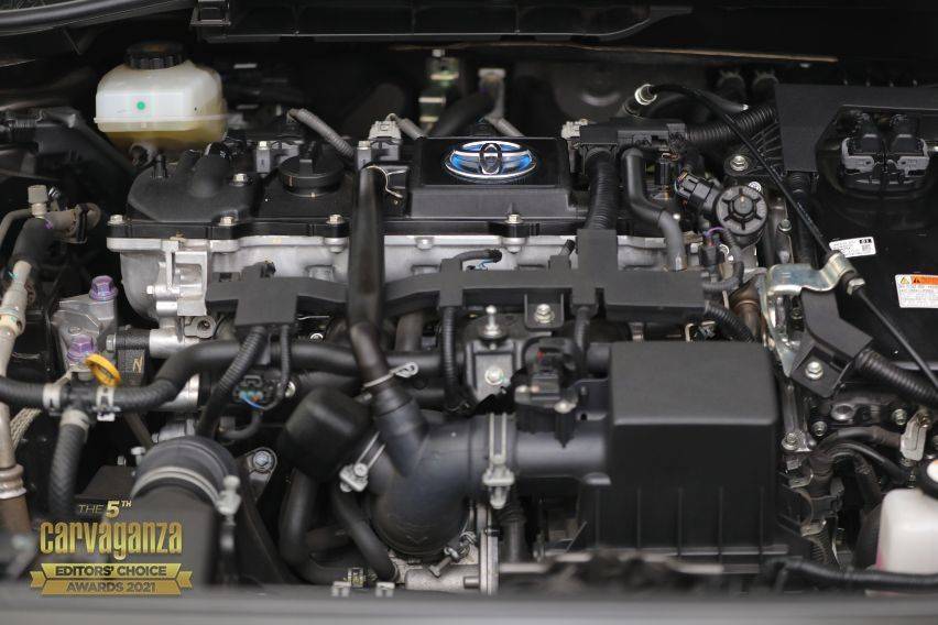 corolla cross engine