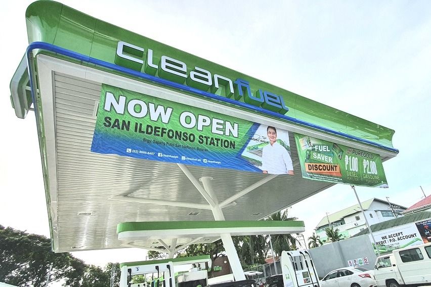 Cleanfuel opens station in San Ildefonso, Bulacan Cleanfuel San Ildefonso
