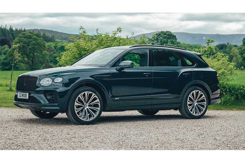 VIPs to be driven around Macallan Estate in Bentley Bentayga Hybrid  Bentley Bentayga Hybrid