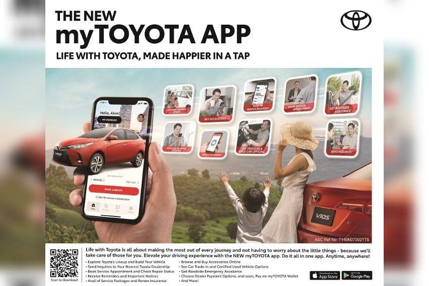 The new myToyota app