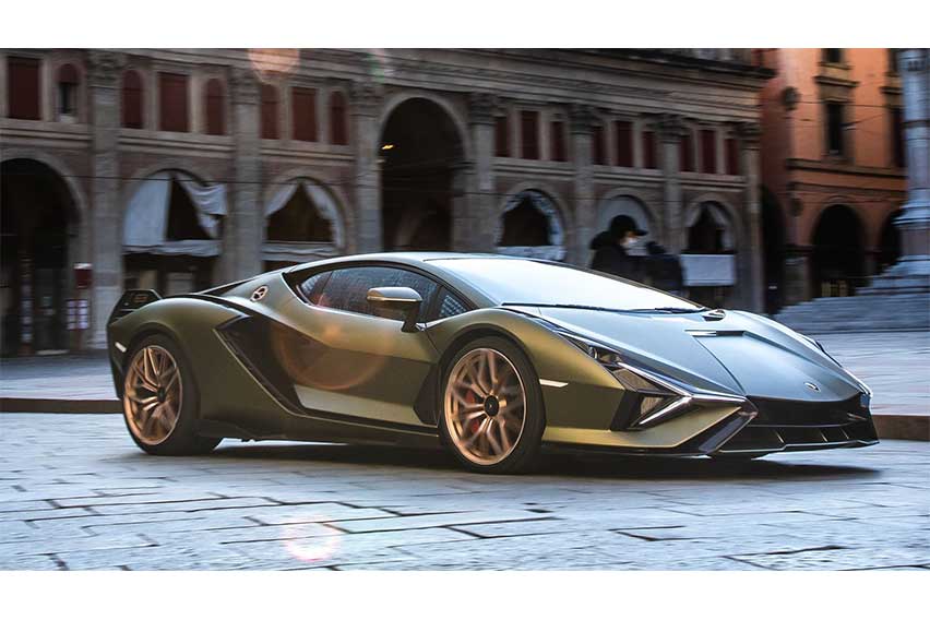 Lamborghini pays homage to Bologna porticos with hybrid Sián Lamborghini-Sián