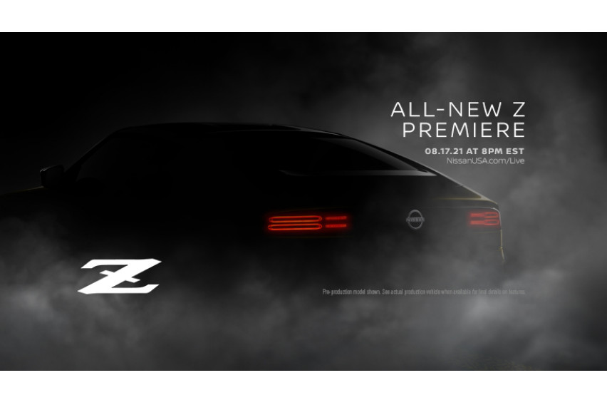 VIDEO: Nissan teases Z sports car to be revealed next week 2022-nissan-z