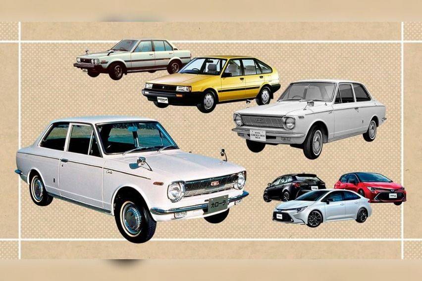 Various Toyota over the years