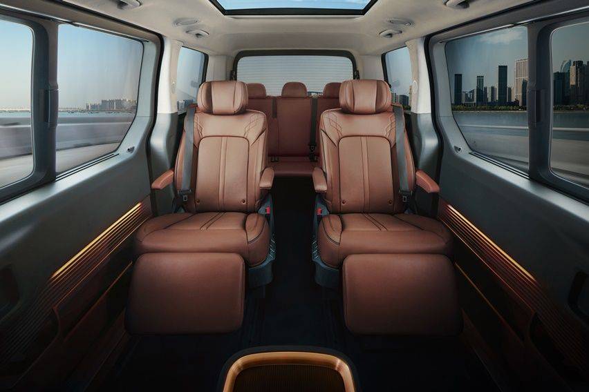 Hyundai Staria cabin