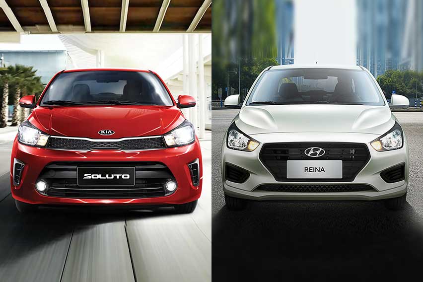 Sibling rivalry: Kia Soluto vs. Hyundai Reina