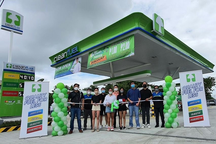 Cleanfuel opens station in Los Baños, Laguna Cleanfuel Los Baños