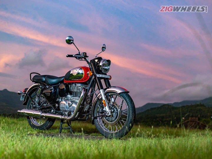 Royal Enfield вид спереди