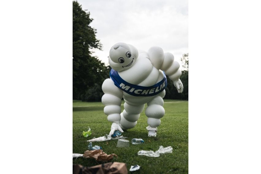 Michelin to collect materials for sustainable tires at 2021 IAA Michelin-Man