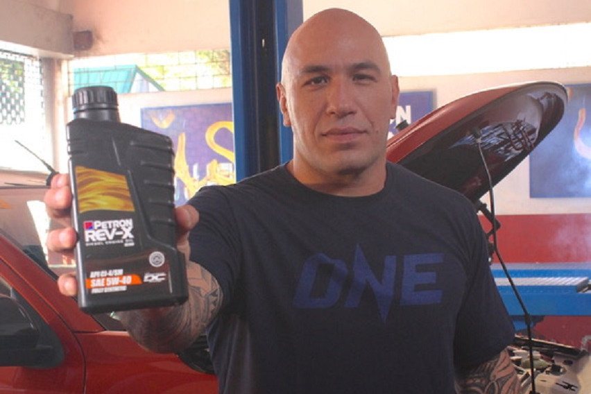 Petron taps Brandon Vera to be the face of Rev-X diesel oil line Brandon Vera for Petron Rev-X