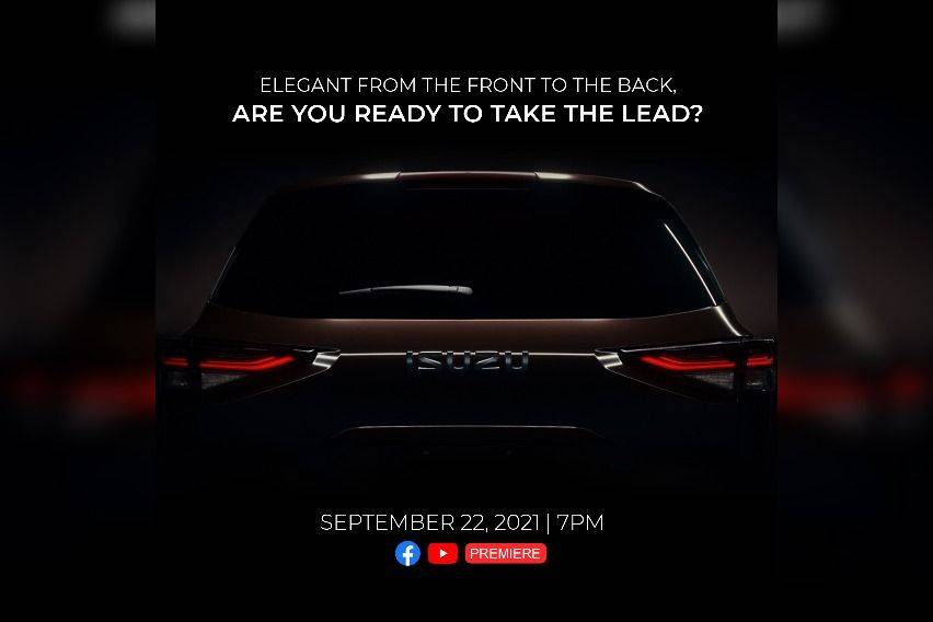 Isuzu Philippines teaser of the all-new mu-X