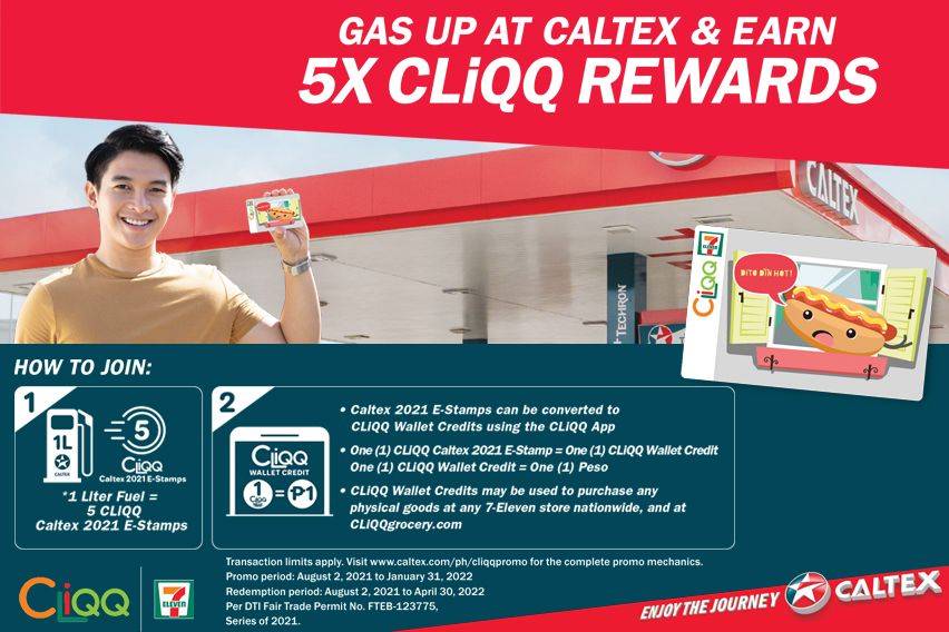 Have a ‘rewarding’ experience at Caltex, 7-Eleven with CLiQQ card