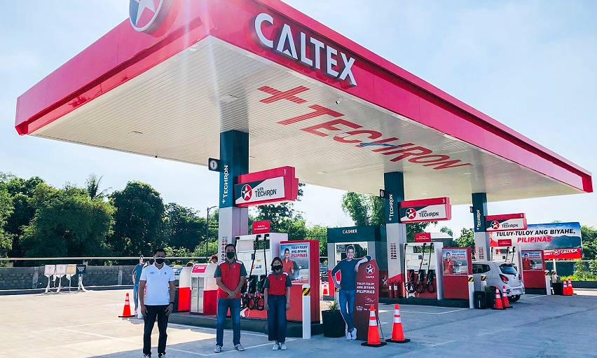 New Caltex station in San Fernando, Pampanga