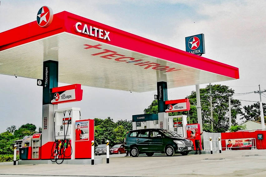 Caltex station in Imus, Cavite