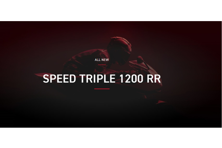 WATCH: Triumph teases Speed Triple 1200 RR WATCH: Triumph teases Speed Triple 1200 RR