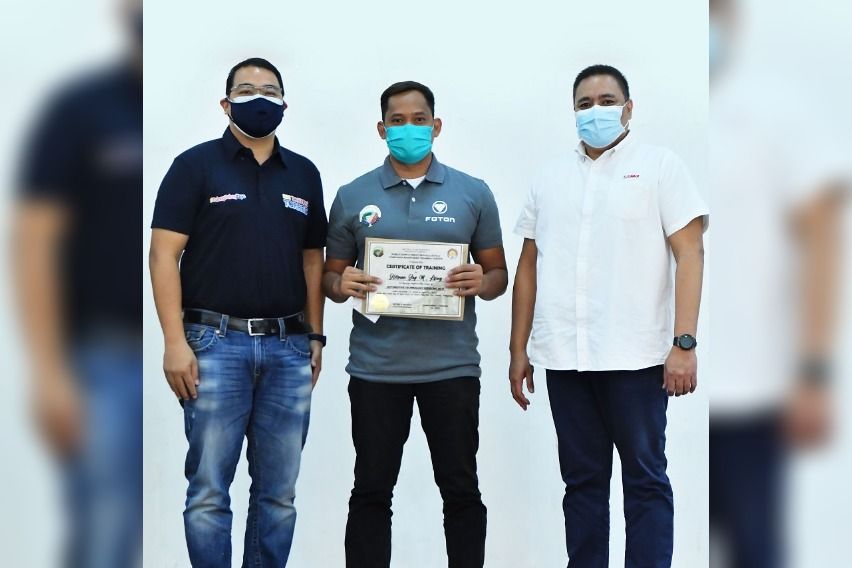 Foton, Pampanga Manpower Training Center partner for 6-month training program Foton Academy scholar