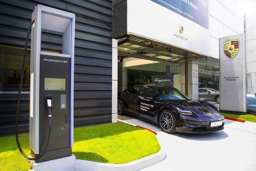 Porsche DC Charger for the Taycan