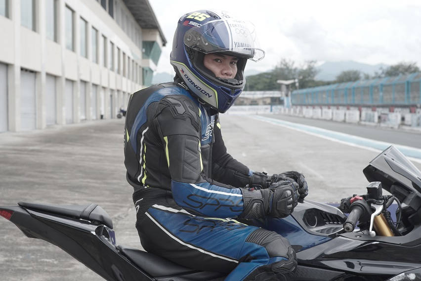 Carlo Paalam on board his new Yamaha YZF-R6