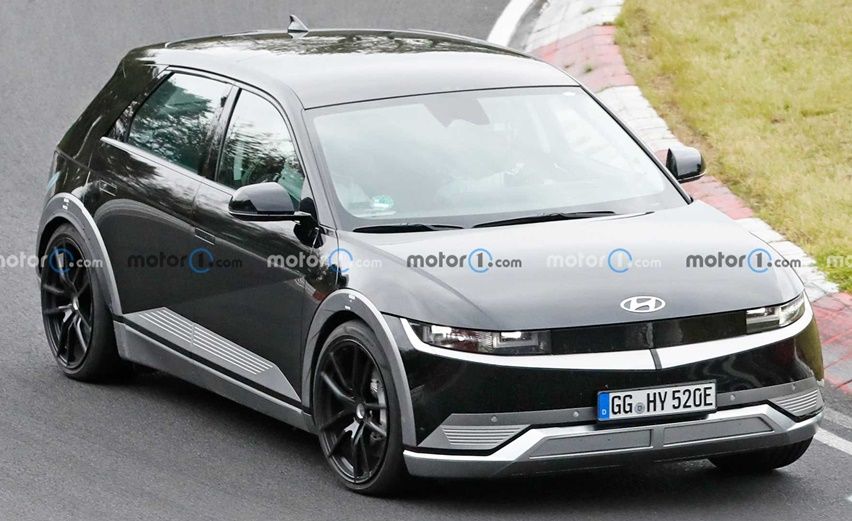 Disinyalir Hyundai Ioniq 5 Versi N Tertangkap Kamera Paparazzi Disinyalir Hyundai Ioniq 5 Versi N Tertangkap Kamera Paparazzi