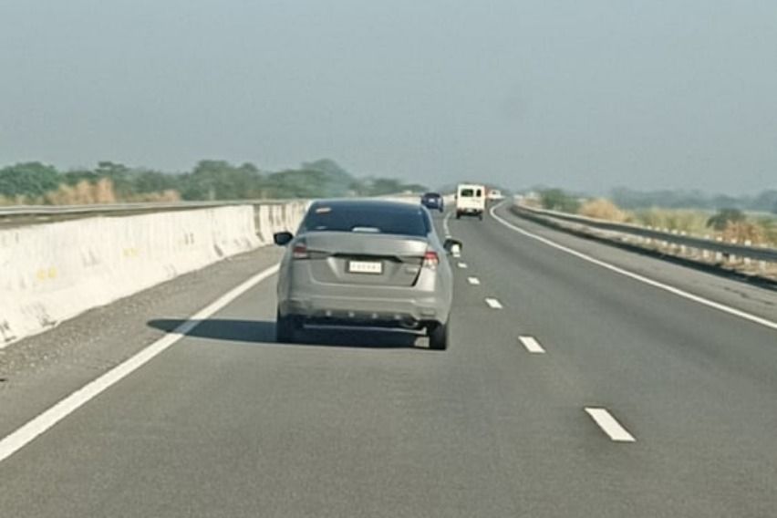 Is this the upcoming Nissan Almera? Nissan Almera spyshots