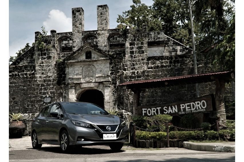 Nissan PH pushes public EV adoption with Leaf, wider charging network   Nissan-Leaf-Cebu