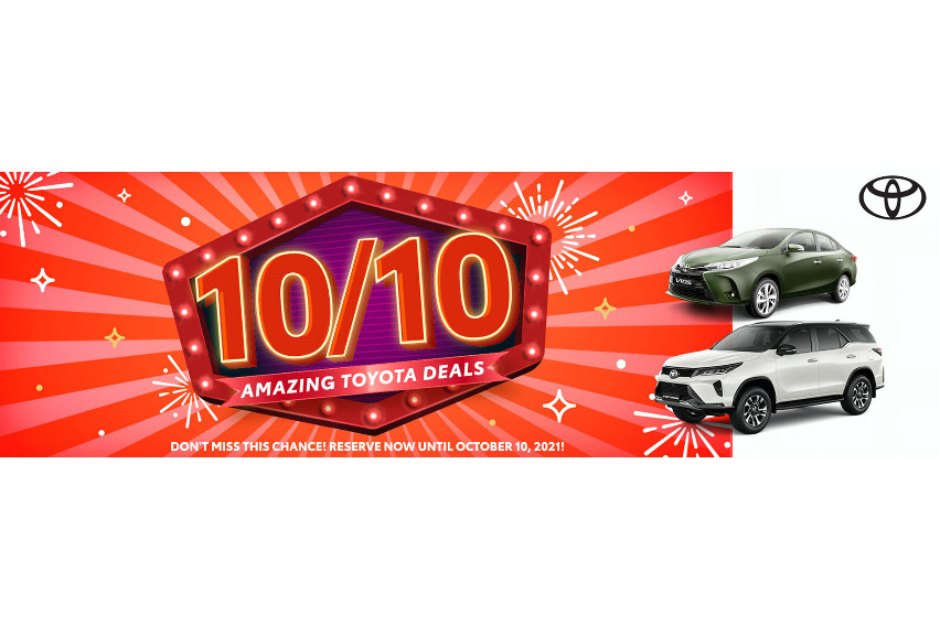 TMP serves up ‘10/10 Amazing Toyota Deals’  toyota-10-10-deals