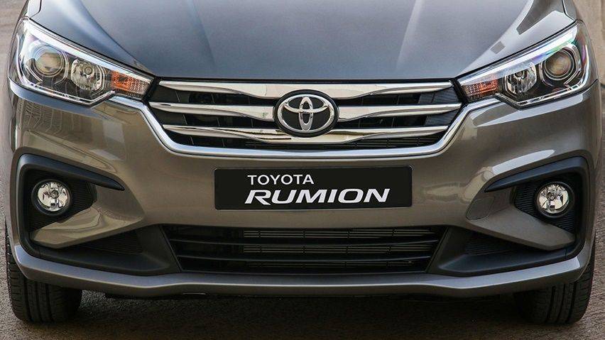 Toyota Rumion front end