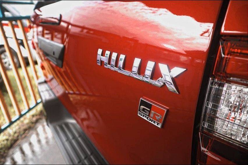 GR Hilux badges