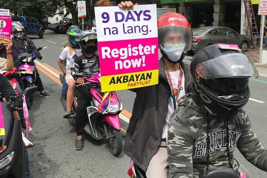 Akbayan partylist offers free transportation to spur voter registration Sakay Rehistro