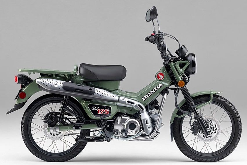 Warna Baru Honda CT125 Bernuansa Hijau Militer Warna Baru Honda CT125 Bernuansa Hijau Militer