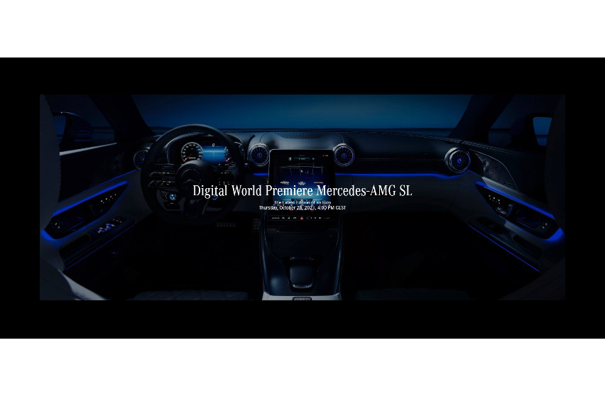 Mercedes-AMG to unveil new roadster on Oct. 28 mercedes-amg-sl-world-premiere