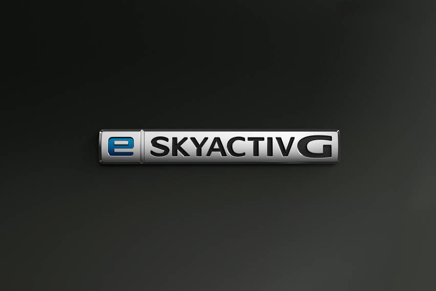 e-Skyactiv-G M Hybrid badge