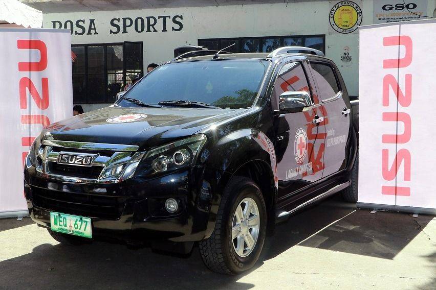 IPC donates another D-Max to Philippine Red Cross