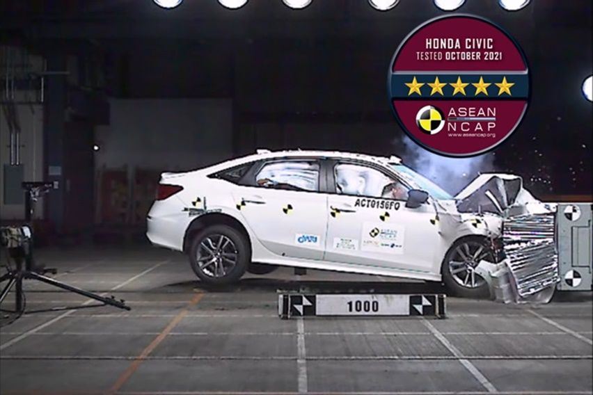 Honda Civic RS Kantongi Lima Bintang Tes Keselamatan ASEAN NCAP Honda Civic RS Kantongi Lima Bintang Tes Keselamatan ASEAN NCAP