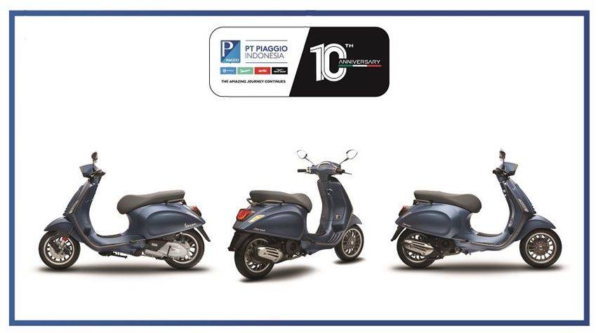 Vespa Sprint 10th anniversary