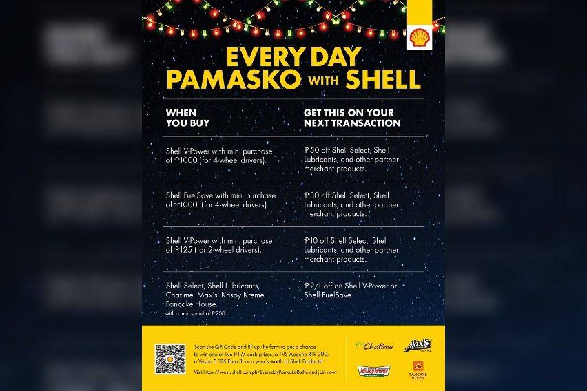 Everyday Pamasko with Shell promo