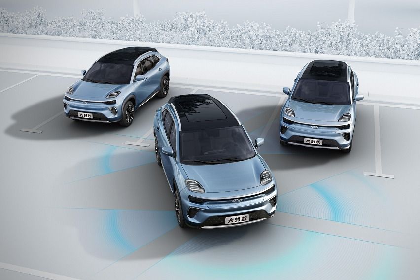 2022 Chery EQ5 @Pilot L2+ automatic assist driving system