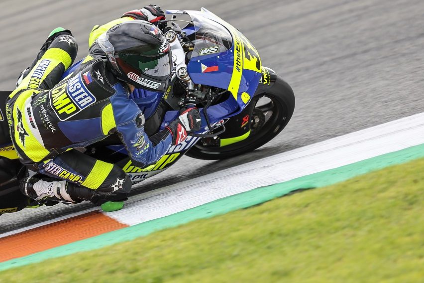 Filipino places 16th overall in FIM CEV Moto2  McKinley Kyle Paz