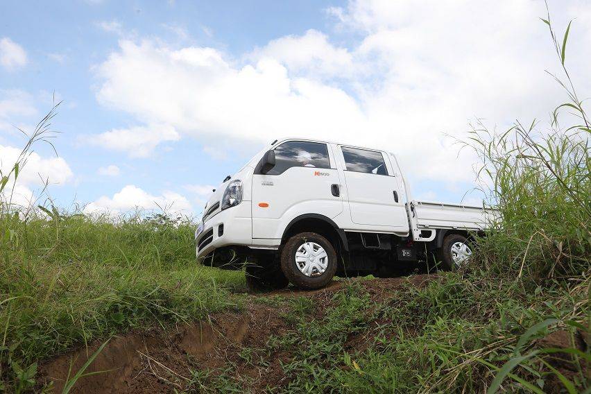 Kia K2500 Double Cab 4x4 Dropside 