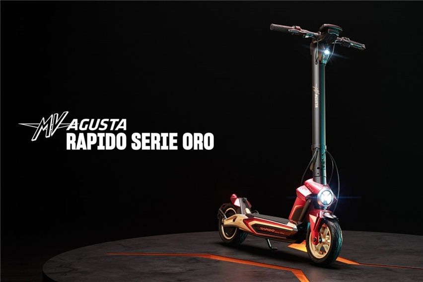 MV Agusta e-Kickscooter Rapido Serie Oro, Otopet Listrik untuk Perkotaan MV Agusta e-Kickscooter Rapido Serie Oro, Otopet Listrik untuk Perkotaan