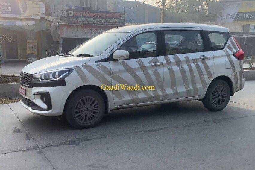 Maruti Suzuki Ertiga facelift 2022