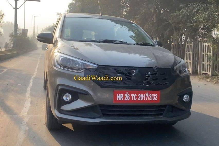 Maruti Suzuki Ertiga facelift 2022