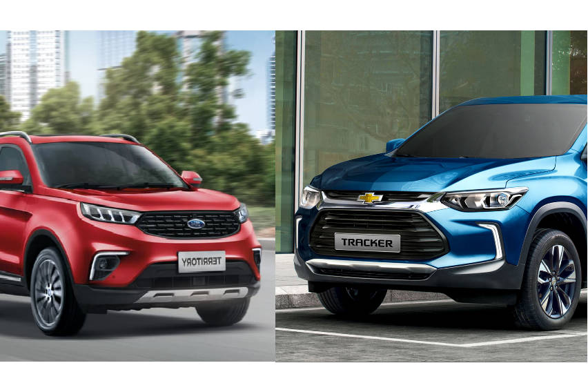 Compact Crossover SUV Comparo Ford Territory Vs Chevy Tracker